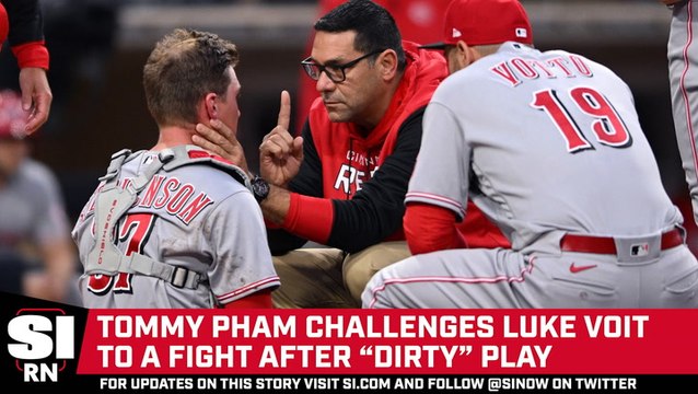 Reds Outfielder Tommy Pham Wants to Fight Padres DH Luke Voit After Dirty Play