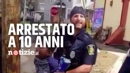 Download Video: Usa, bimbo afroamericano di 10 anni arrestato per aver rubato un pacchetto di patatine: il video