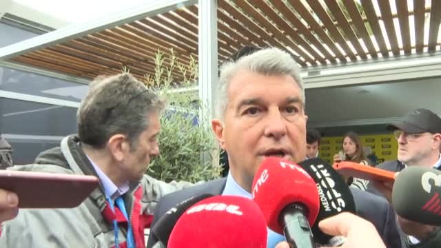 Laporta: Mientras hay vida hay esperanza y nosotros estamos con el ánimo de ganar los máximos partidos posibles