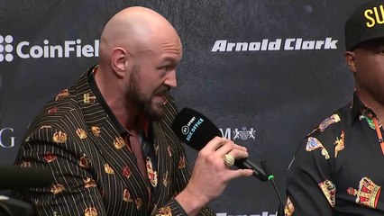 Fury has slip of the tongue as he pays tribute to Whyte