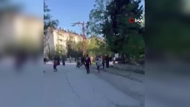 Adıyaman'da iki grup arasında taşlı sopalı kavga: 1 yaralı