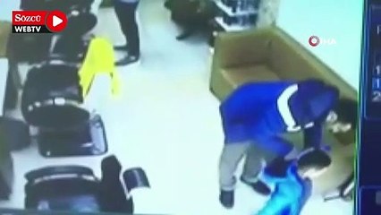 Şehit olan infaz memurunun son görüntüleri ortaya çıktı