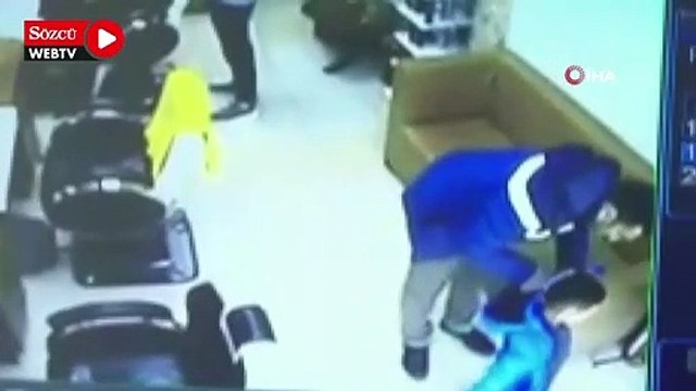 Şehit olan infaz memurunun son görüntüleri ortaya çıktı