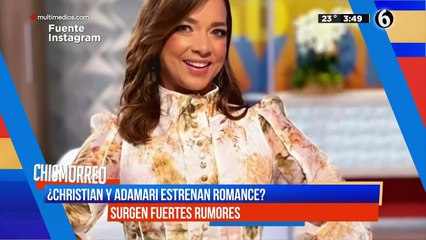 Christian Nodal y Adamari López, ¿en un romance?