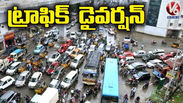 Public Facing Problems For Traffic Diversion On Secunderabad - Begumpet Road Close | Hyderabad | V6