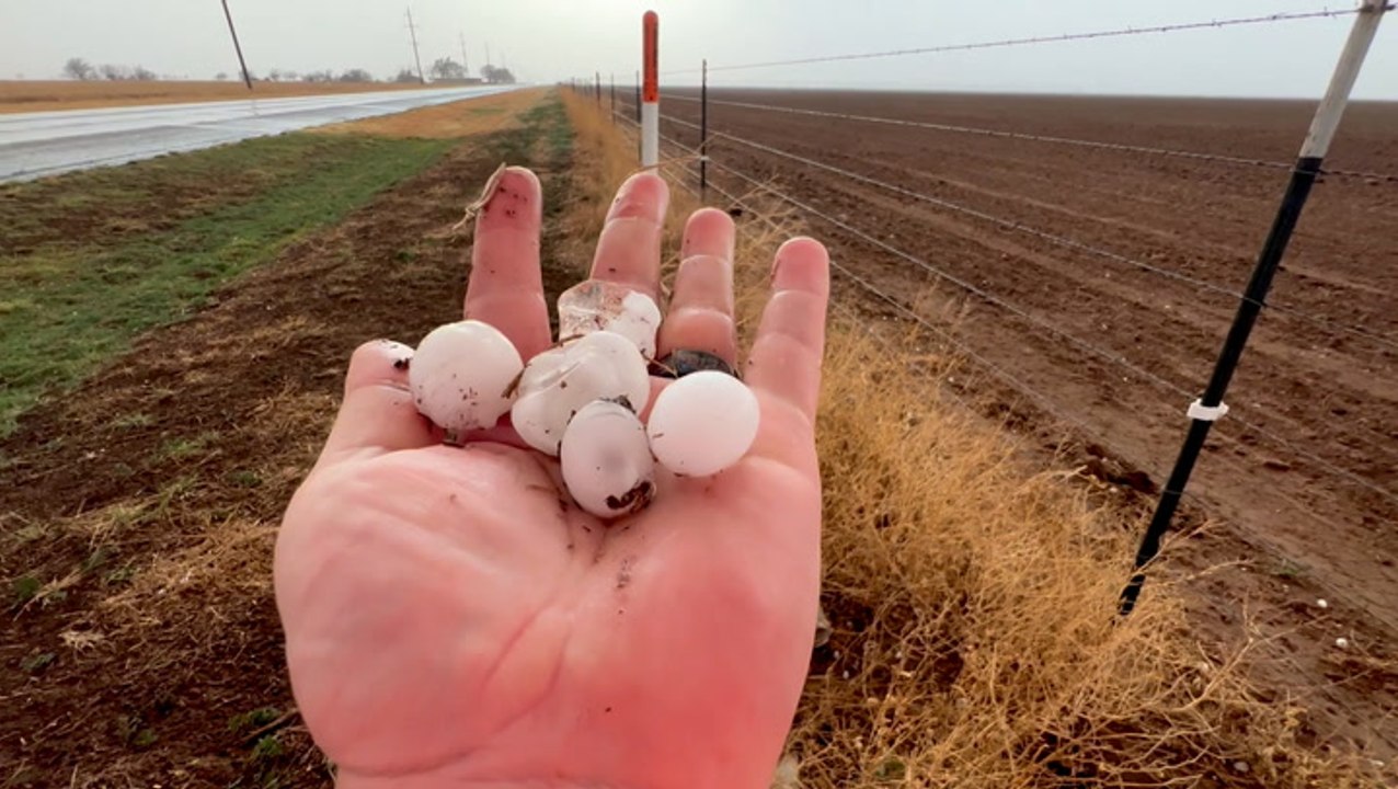 Gusty winds and then storms slam communities from the Southwest to the Plains