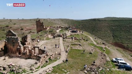 Zerzevan Kalesi'nde uçurtma şenliği