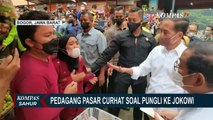 Sambil Menangis & Berteriak Histeris, Pedagang di Bogor Curhat soal Pungli Pasar ke Presiden Jokowi