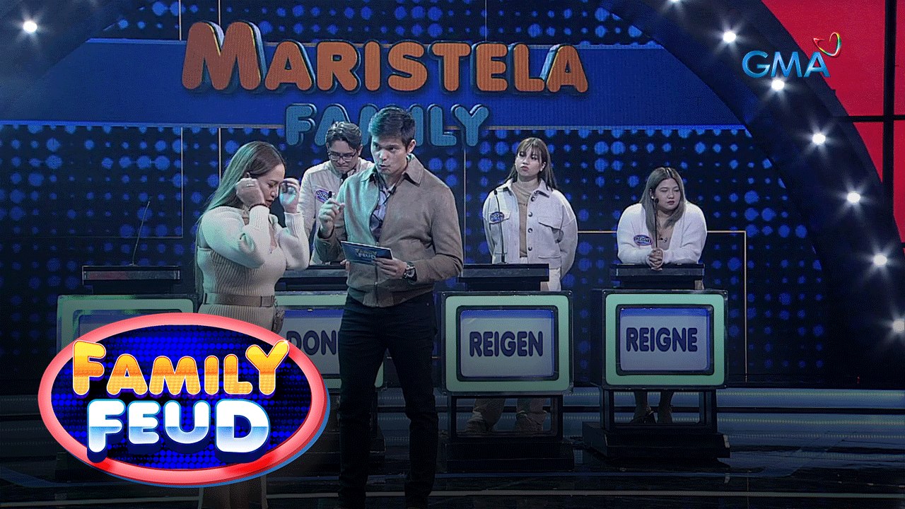 Family Feud Philippines: MARISTELA FAMILY, ma-sweep kaya ang jackpot round?
