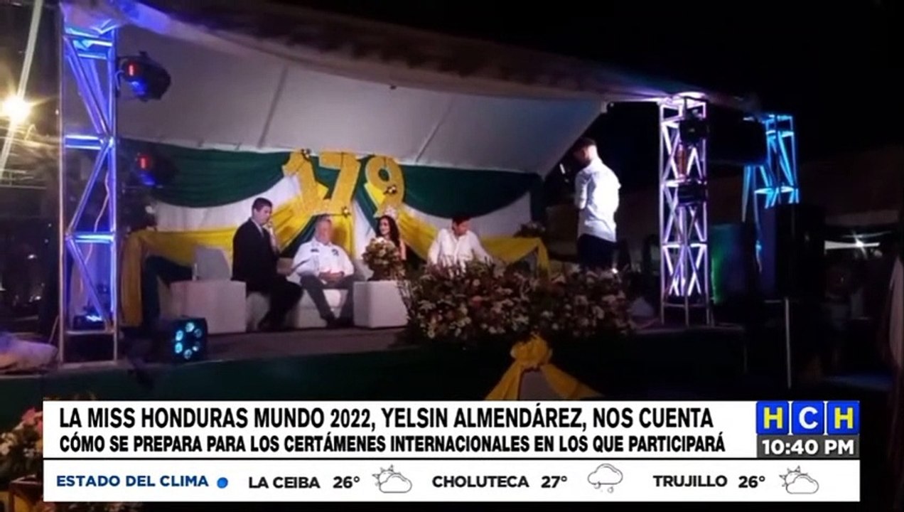 Hermosa joven danlidense representará a Honduras en el certamen de belleza "Miss Mundo"