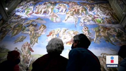 Todo un éxito la réplica de la Capilla Sixtina en CDMX