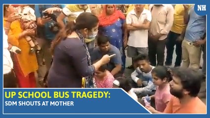 Ghaziabad School Bus Tragedy: SDM Shouts At Mother Seeking Action Against School