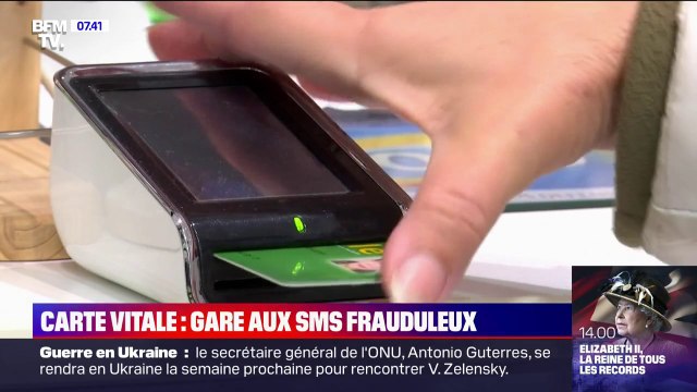 Nouvelle arnaque à la carte vitale: gare aux SMS frauduleux
