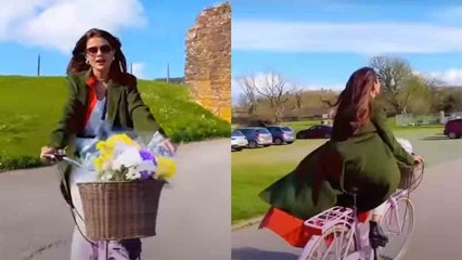 Udaariyaan Spoiler; Tejo या Tanya ऐसे दिखी London की सड़कों पर साइकिल चलाते | FilmiBeat