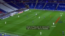 But depuis une sortie de balle, OL-PSG, but de Paqueta