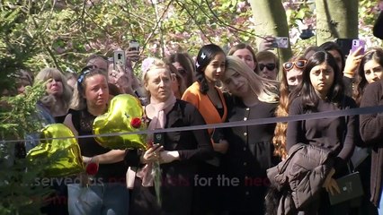 Tom Parker’s bandmates carry his coffin at heartfelt funeral