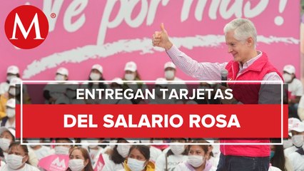 Retoman entregas masivas del Salario Rosa en el Estado de México