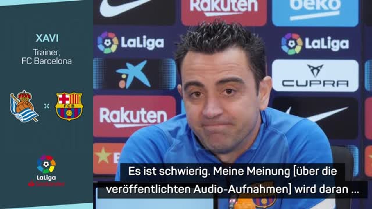 Xavi unterstützt Pique in Saga um Supercup