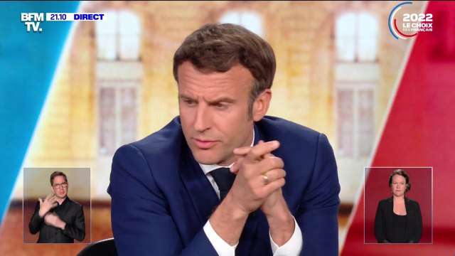 Emmanuel Macron à Marine Le Pen: les Françaises et les Français auront une augmentation de leurs factures de plusieurs dizaines voir centaines d'euros par mois si vous deviez être élue