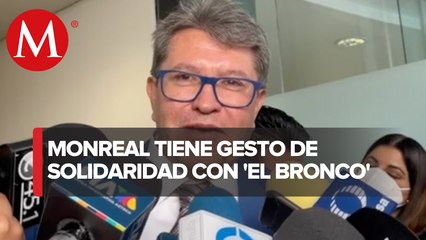 Monreal se reunió con ‘El Bronco’; pide a Samuel García no cometer excesos en caso