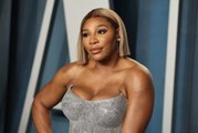 Serena Williams and Olympia Twinned in Matching Outfits on a Tennis Court