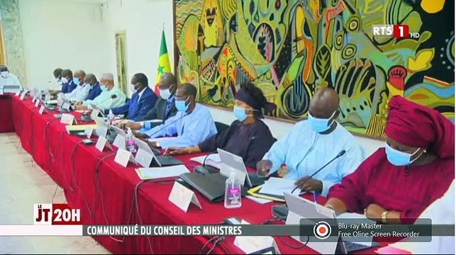 Communiqué du conseil des ministres du mercredi 20 avril 2022 | (Vidéo - JT RTS1 | 20H00)