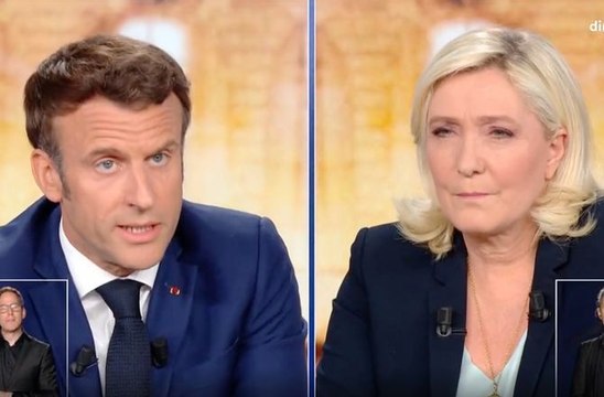 Emmanuel Macron accuse Marine Le Pen
