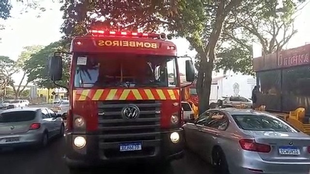 Umuarama: Fritadeira elétrica de lanchonete na avenida Tiradentes pega fogo