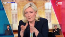 Marine Le Pen souhaite 