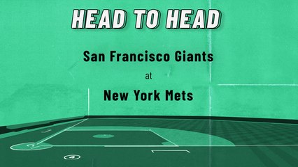 San Francisco Giants At New York Mets: Moneyline, April 20, 2022