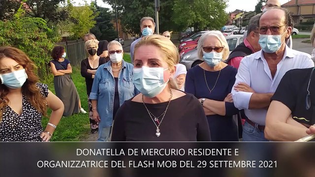 Peschiera, flash mob dei residenti allo scolmatore fantasma : «risolvere in fretta» è l’impegno dei candidati sindaco