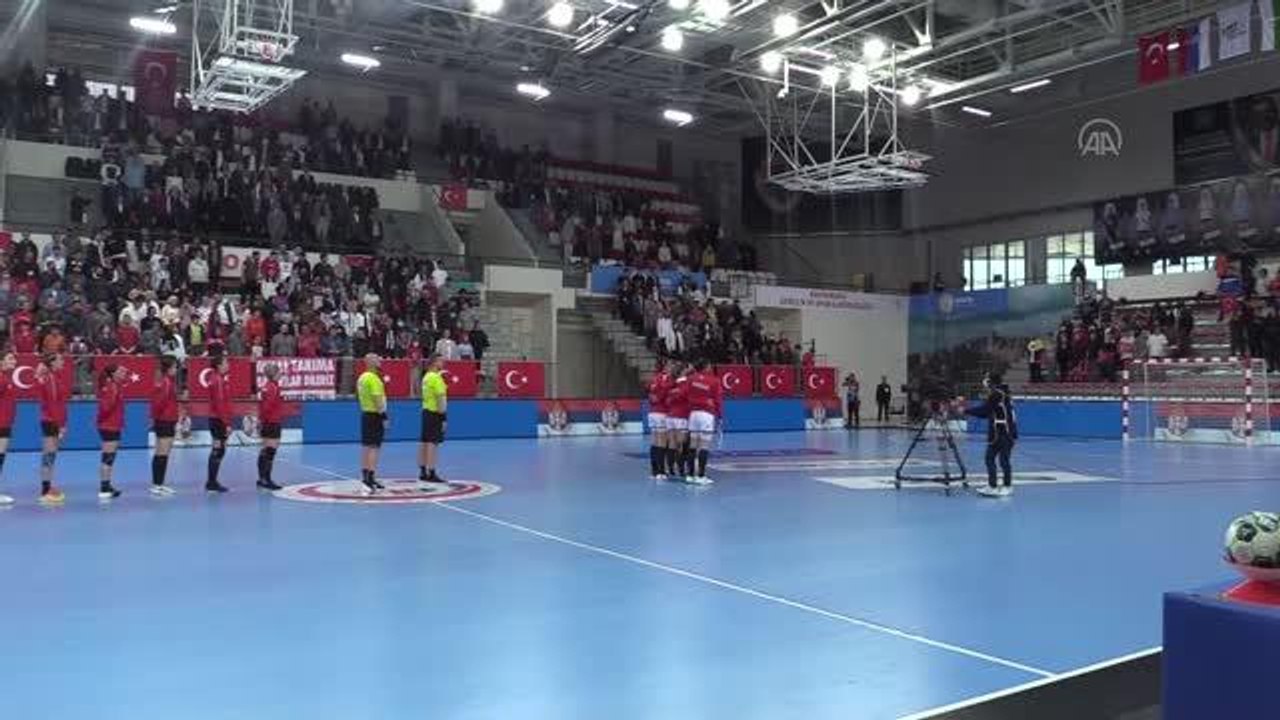 KASTAMONU - Hentbol - A Milli Kadın Hentbol Takımı-Sırbistan maçının ardından