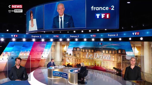 Regardez cet échange sur l'interdiction du voile dans la rue : Emmanuel Macron accuse Marine le Pen de créer la guerre civile dans les quartiers avec ce projet de loi