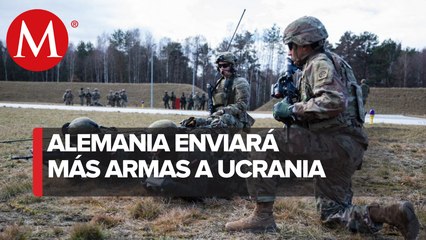 Alemania seguirá apoyando militarmente a Ucrania