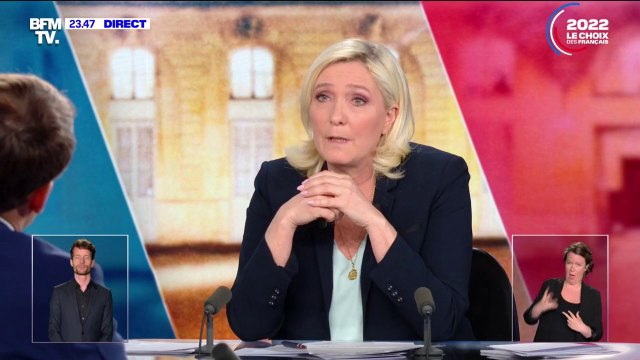 Marine Le Pen: Le peuple français aspire au retour du bon sens dans la gestion des affaires de l'Etat