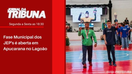 Fase Municipal dos JEP's é aberta em Apucarana no Lagoão