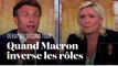 Ces moments où Emmanuel Macron a renvoyé Marine Le Pen à ses votes passés pendant le débat