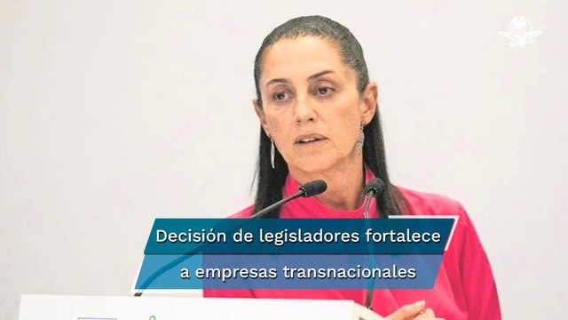 “Son traidores a la patria : Sheinbaum apoya campaña para exhibir a legisladores que votaron contra