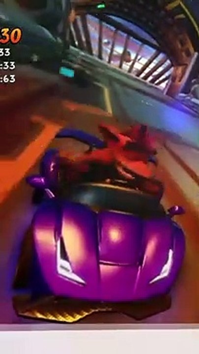Champion Kart, Indigo Paint Job, And Wheels Gameplay - Crash Team Racing Nitro-Fueled _ #shorts