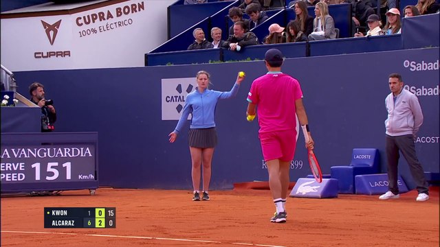 Kwon v Alcaraz | ATP Serbia Open | Match Highlights