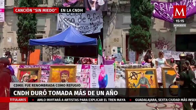 La toma de la CNDH duró más de un año; CdMx