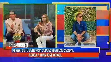 Peraki Soto acusa de supuesto abuso a Juan José Origel