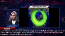 Gigantic sunspots large enough to devour the Earth whole: Astronomers discover immense swarms  - 1BR