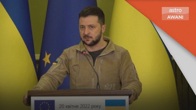 Krisis Ukraine-Rusia | Presiden Ukraine sedia runding tamatkan perang