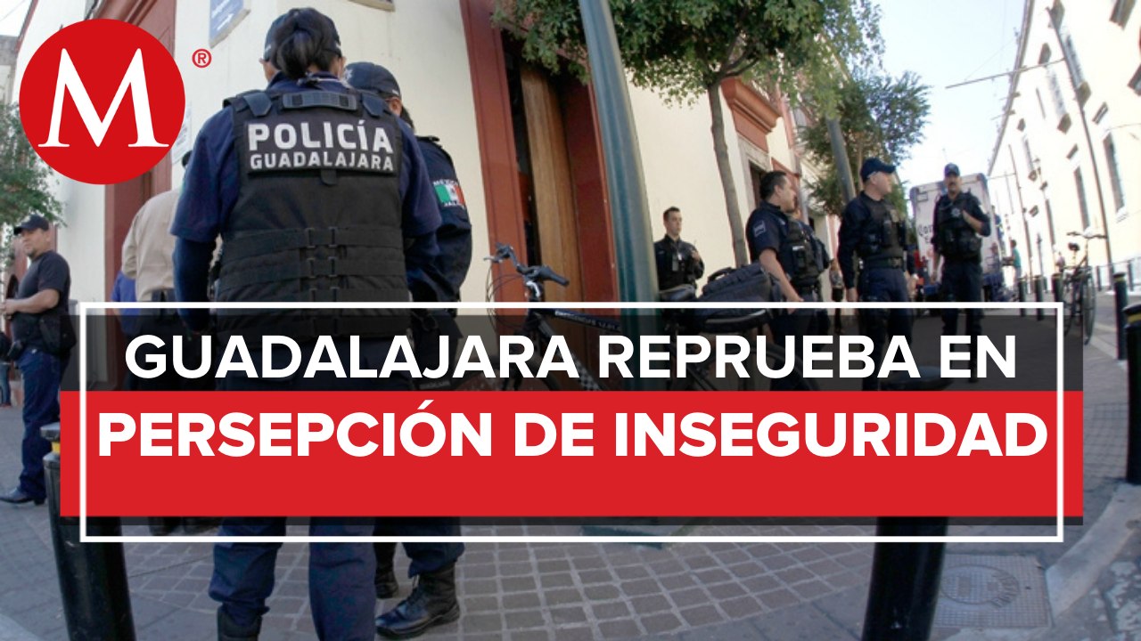 Guadalajara es la sexta ciudad más insegura del país: Inegi