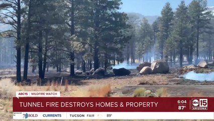 Another long night for residents near the Tunnel Fire as it continues to grow