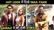 Nawazuddin and Tiger Do Heropanti Spotted Promoting Movie With Tara Sutaria
