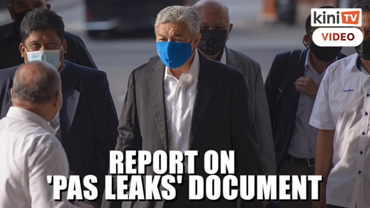 Zahid's legal team to lodge police report over 'PAS leak' documents