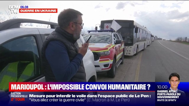 Guerre en Ukraine: à Marioupol, l'impossible convoi humanitaire ?