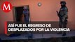 Después de exiliarse por la inseguridad, pobladores de Jerez Zacatecas regresan a sus casas